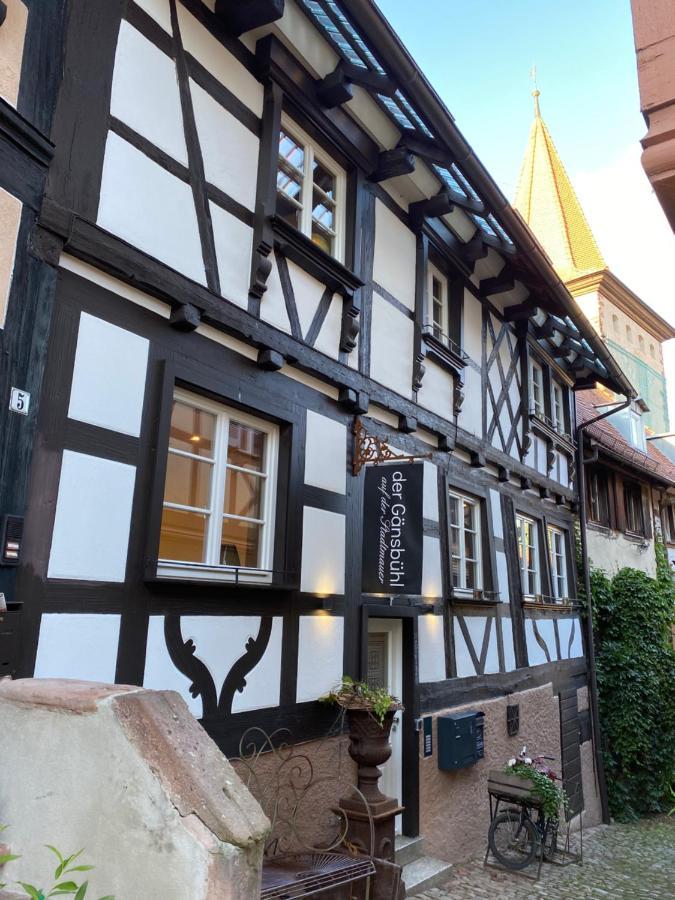 Der Gaensbuehl Auf Der Stadtmauer Aparthotel Gengenbach Kültér fotó